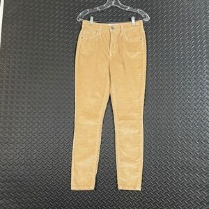 Current/Elliot Brown Corduroy High Rise Skinny Pants Women's Size 27